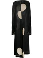 Comme Des Garçons Pre-owned '1990s Maxi Dress - Black
