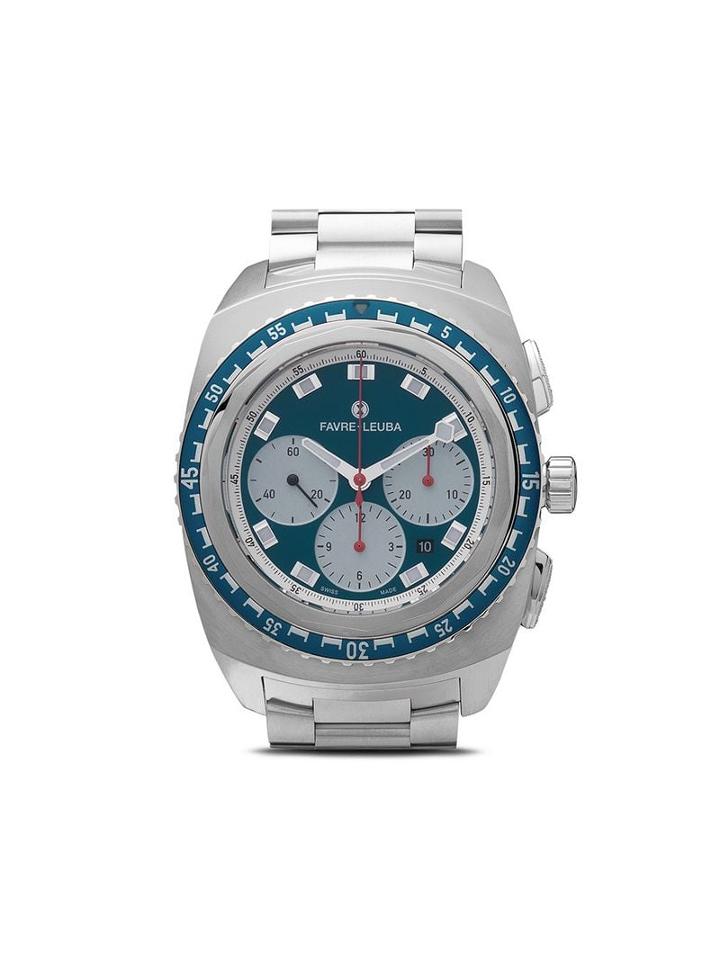 Favre Leuba - Blue With White Sub Dials