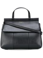 Tory Burch T Satchel - Black