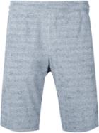 Loveless - Striped Pocket Shorts - Men - Cotton/polyester - 1, Grey, Cotton/polyester