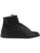 Maison Margiela Future Hi-top Sneakers, Men's, Size: 45, Black, Leather/neoprene/rubber