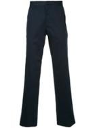 Gieves & Hawkes Tailored Fitted Trousers - Blue