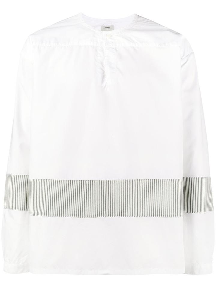 Visvim - Kerchief Border Tunic - Men - Cotton - 3, White, Cotton