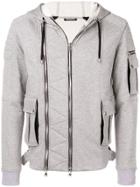 Balmain Structured Jersey Jacket - Grey