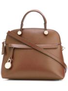 Furla Piper Bag, Women's, Brown, Leather/viscose/nylon