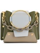 Yuzefi Large Ring Mini Tote Bag - Green