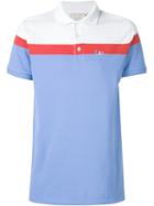 Maison Kitsuné Colour Block Polo Shirt
