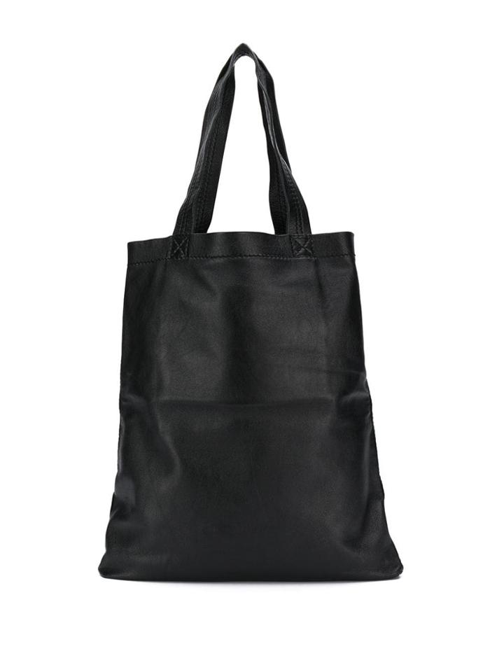 Comme Des Garçons Pre-owned Matte Finish Tote - Black
