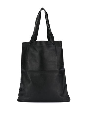 Comme Des Garçons Pre-owned Matte Finish Tote - Black