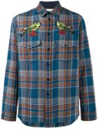 Gucci Needlepoint Plaid Shirt - Multicolour
