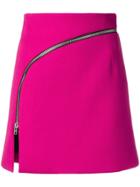 Alexander Wang Mini Zipped Skirt - Pink