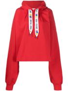 Reebok By Pyer Moss X Pier Moss Oversized Hoodie - Red