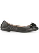 Tory Burch Blossom Ballet Flats - Black