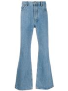 Martine Rose Flared Jeans - Blue