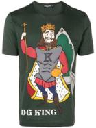 Dolce & Gabbana Dg King T-shirt - Green