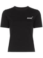 Ader Error Fitted Logo T-shirt - Black