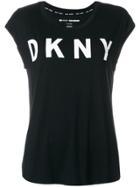 Dkny Logo Patch T-shirt - Black