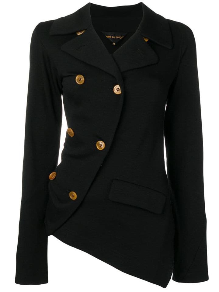 Comme Des Garçons Pre-owned 2002's Double-breasted Twisted Jacket -