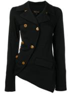 Comme Des Garçons Pre-owned 2002's Double-breasted Twisted Jacket -
