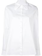 Carven Pretty Collar Shirt, Women's, Size: 38, White, Cotton