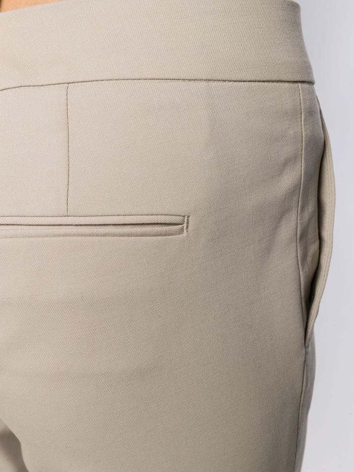 Etro Cropped Slim-fit Trousers - Neutrals