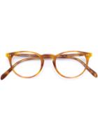 Oliver Peoples 'riley-r' Glasses, Brown, Acetate