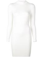 Alexis Open Back Short Dress - White