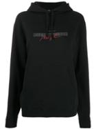 Saint Laurent Call Me After Midnight Hoodie - Black