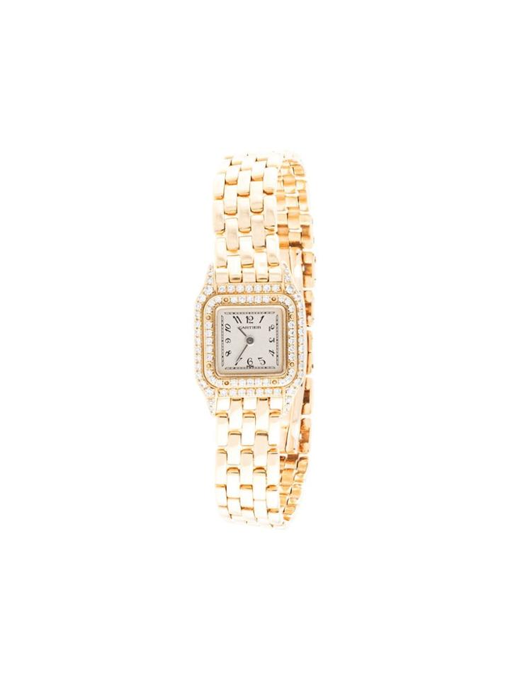Cartier Pre-owned Mini Panthere Watch - Gold