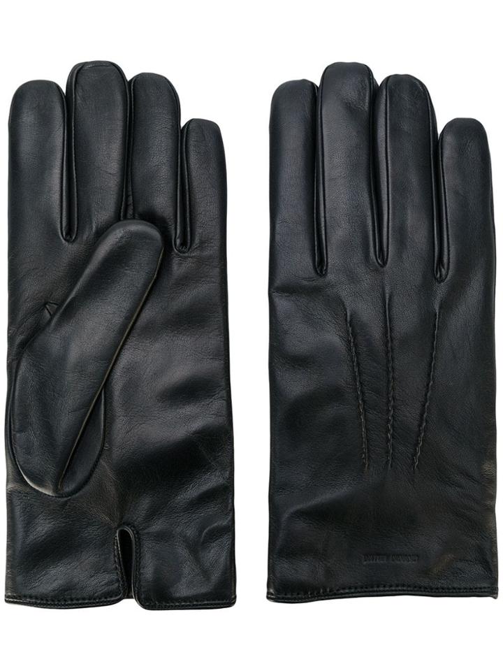 Giorgio Armani Classic Gloves - Black