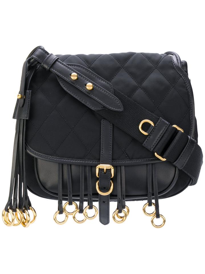 Prada Corsaire Shoulder Bag - Black