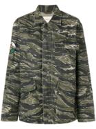 Current/elliott Camouflage Patch Jacket - Green