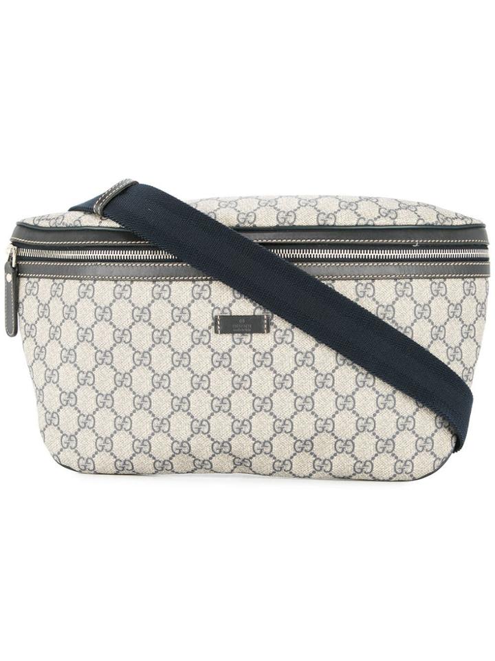 Gucci Vintage Gg Bum Bag - Blue