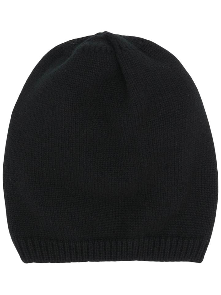 Cruciani Knitted Beanie - Black