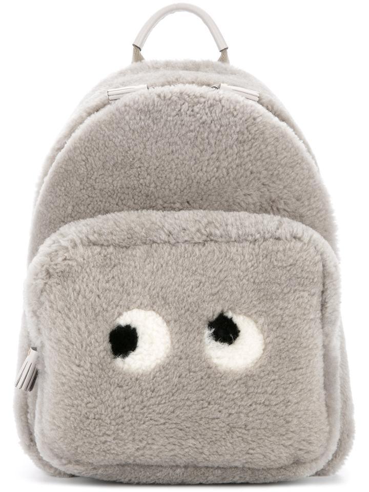 Anya Hindmarch Mini Eyes Backpack - Grey