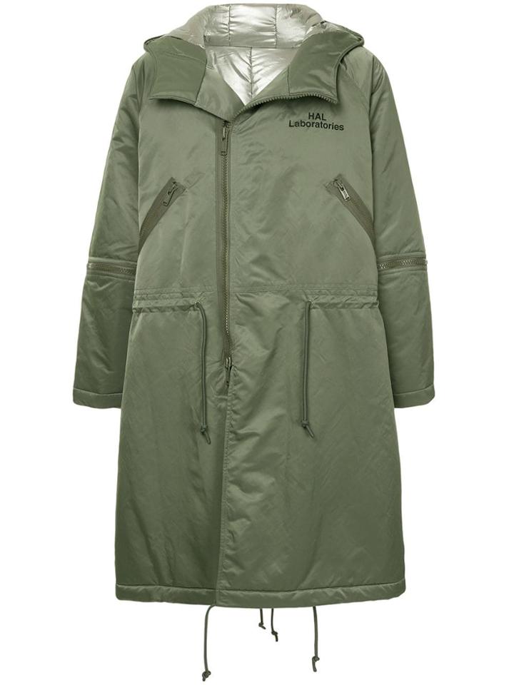 Undercover Oversized Hooded Parka - Green