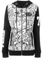 Philipp Plein - Plum Hoodie - Men - Cotton/polyester/polyurethane - S, Black, Cotton/polyester/polyurethane
