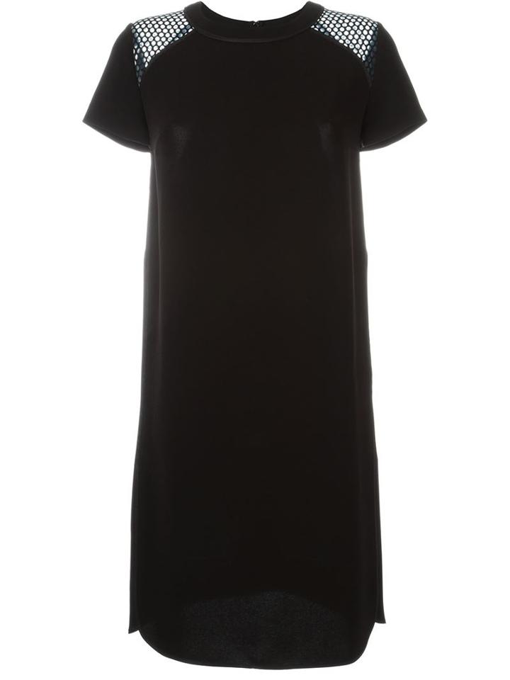 Stills Perforated Panel Shift Dress
