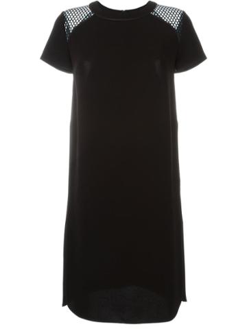 Stills Perforated Panel Shift Dress