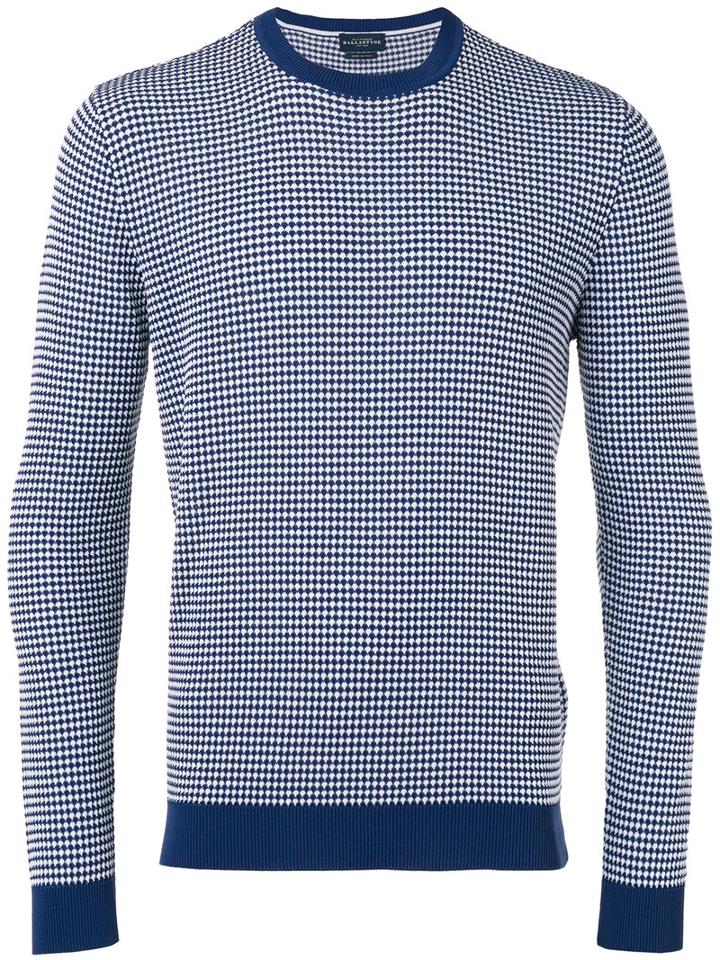 Ballantyne - Striped Jumper - Men - Cotton - 56, Blue, Cotton