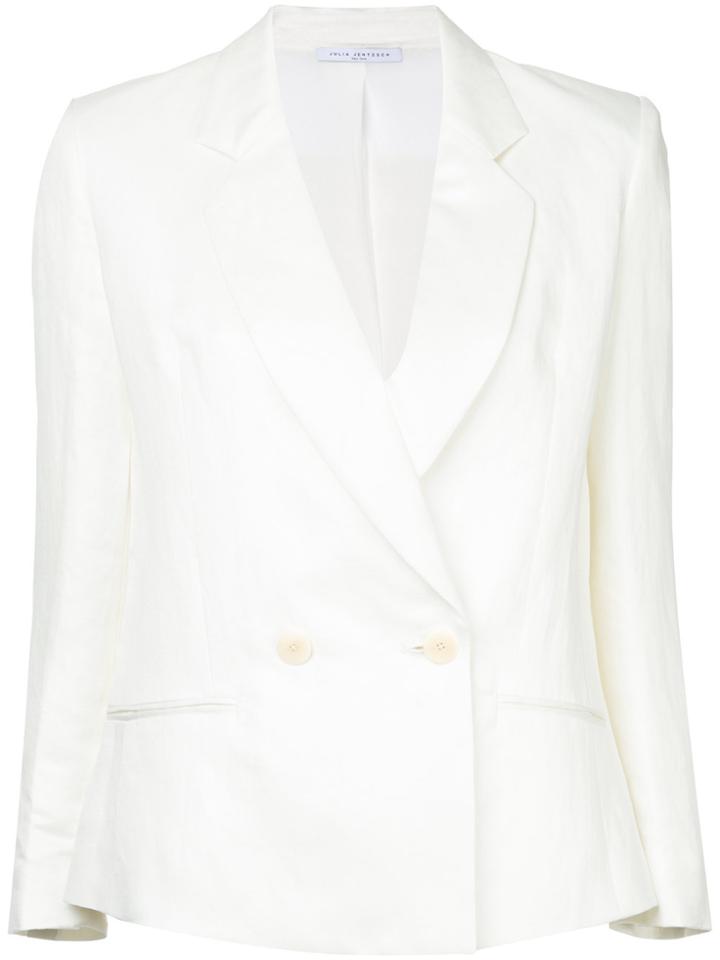 Julia Jentzsch Double Breasted Blazer - White