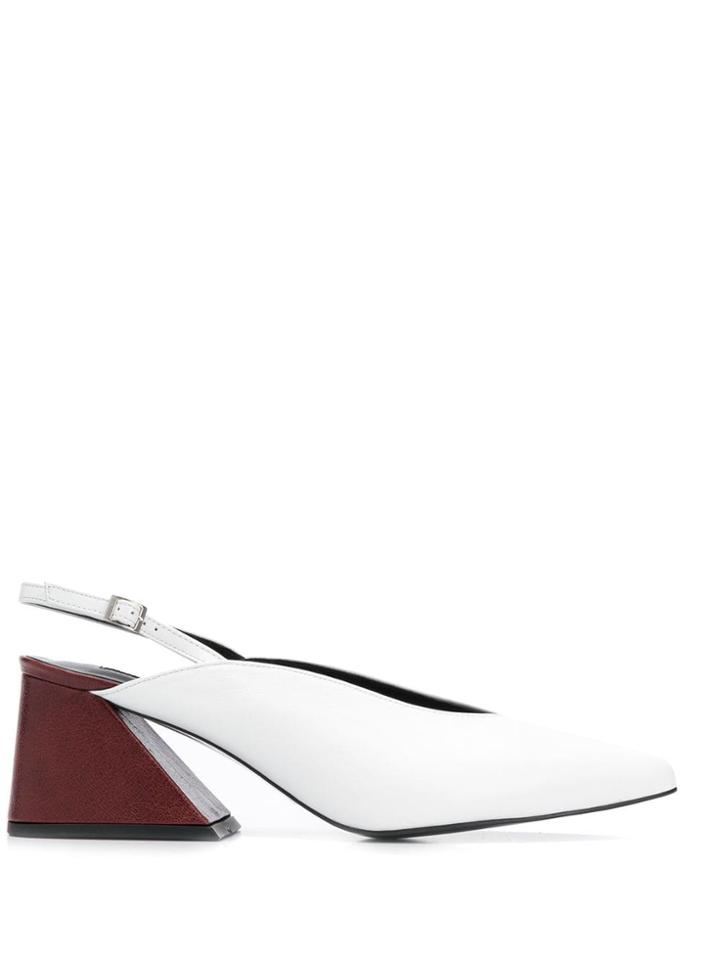 Yuul Yie Slingback Mules - White