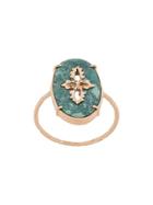 Pascale Monvoisin 9kt Rose Gold Sunday Turquoise Ring