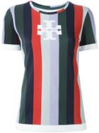 Tory Burch Striped T-shirt, Women's, Size: Xl, Cotton
