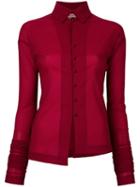 Romeo Gigli Pre-owned Elongated Sleeves Shirt - Red