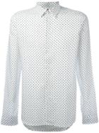 Ps By Paul Smith - Polka Dot Patterned Shirt - Men - Cotton - L, White, Cotton