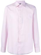Canali Long Sleeve Shirt - Pink & Purple