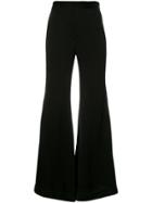 Ellery Flared Tailored Trousers - Black