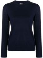 A.p.c. Long Sleeved Top - Blue