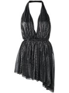 Saint Laurent Asymmetric-hem Dress - Black